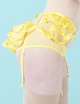 SS13 Renaissance Peplum Silk Bustle Hipster Panties (Canary Yellow)